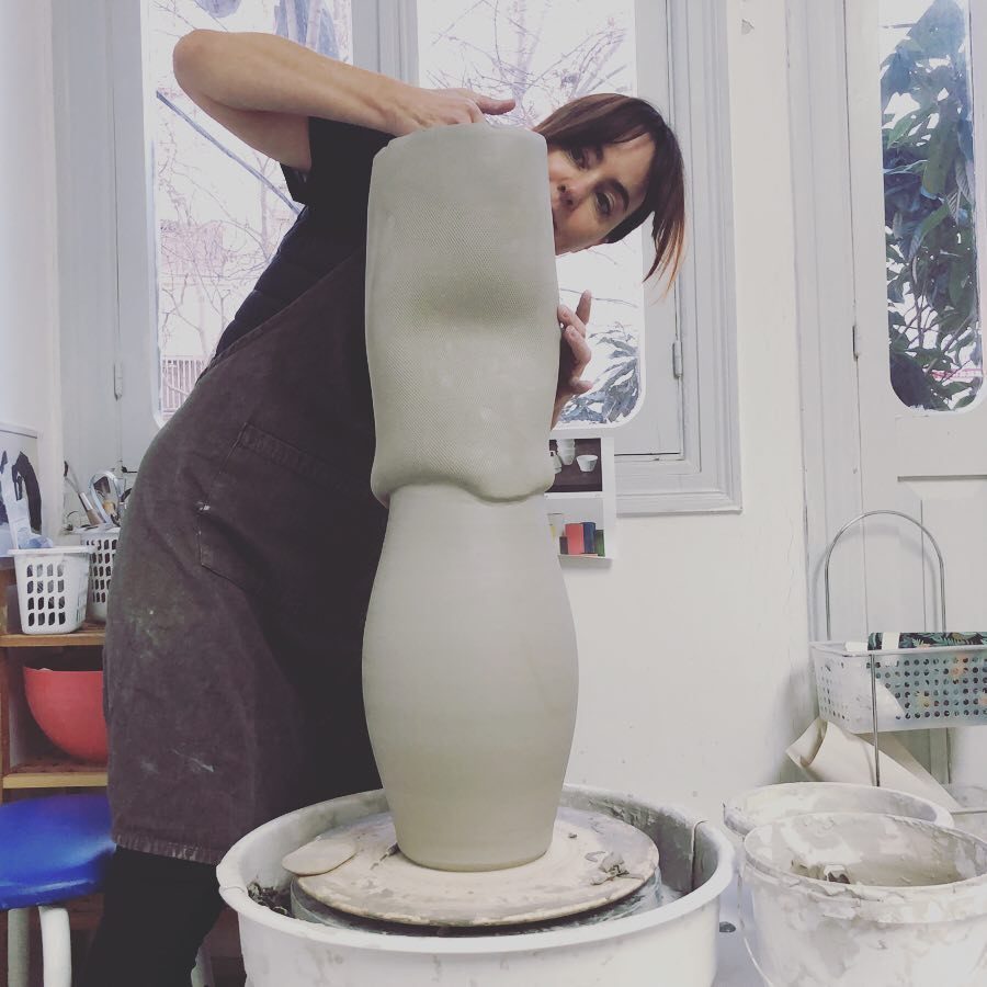 Le totem blanc en cours