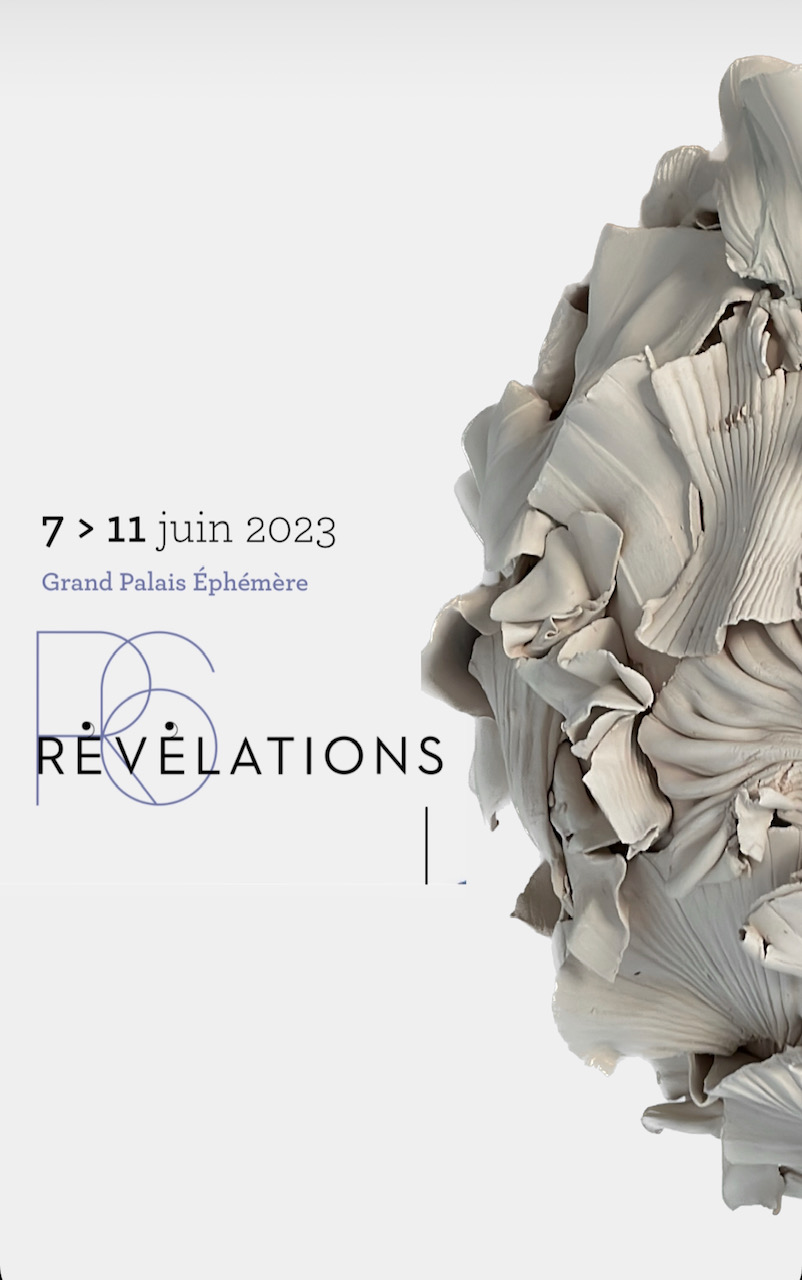 Affiche du Salon Révélations, 7 – 11 juin 2023, Grand Palais Éphémère